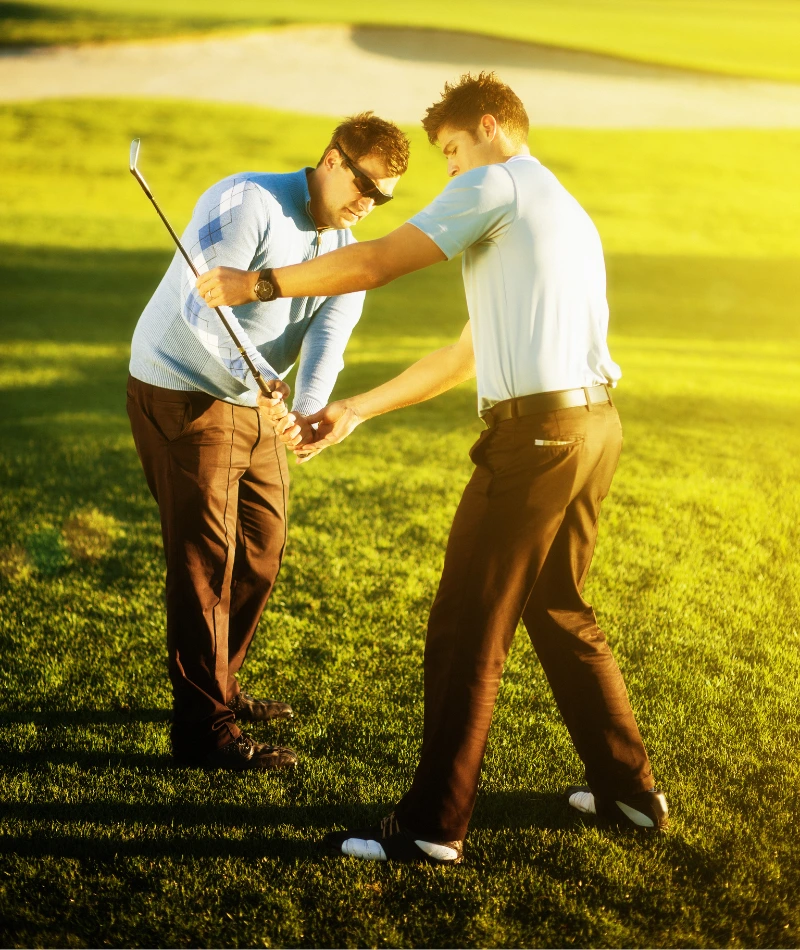 golf lesson
